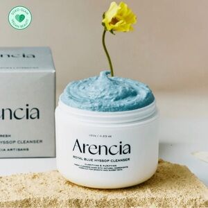 NEW Arencia Fresh Royal Blue Hyssop Cleanser Natural Purify Hydration Exfoliate